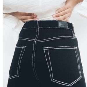 BDG High-Waisted Cowboy Jean— Black Denim NWT